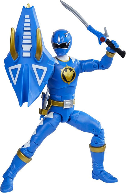 Power Rangers Lightning Collection Dino Thunder Blue Ranger 6-Inch Premium Collectible Action Figure Toy with Accessories Power Rangers Lightning Collection 6 Inch Action Figure Wave 8 - Dino Thunder Blue Ranger