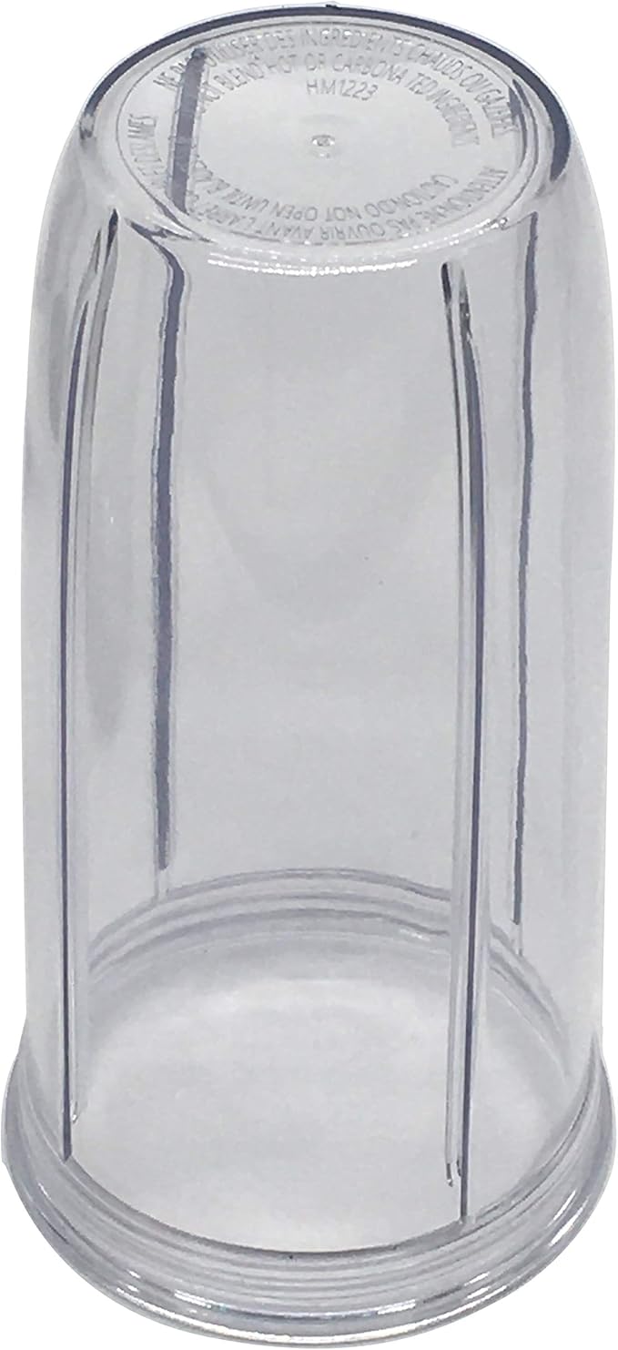 joystar Replacement 32oz cup with to go lid, Compatible with NutriBullet Blender Combo 1200W(NBF10500NBF70500ZNBF30400ZZNBF30500ZNBF50400) (1 x 32oz cup with lid)