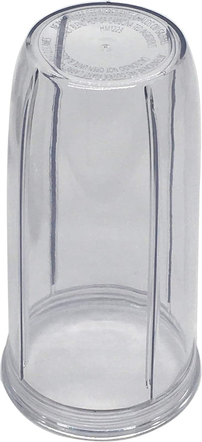 joystar Replacement 32oz cup with to go lid, Compatible with NutriBullet Blender Combo 1200W(NBF10500NBF70500ZNBF30400ZZNBF30500ZNBF50400) (1 x 32oz cup with lid)
