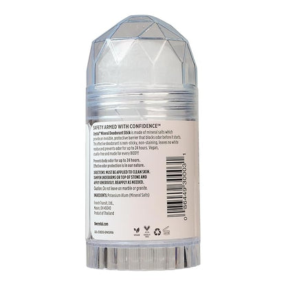 CRYSTAL Deodorant Stick (30003), Unscented, 4.25 Ounce