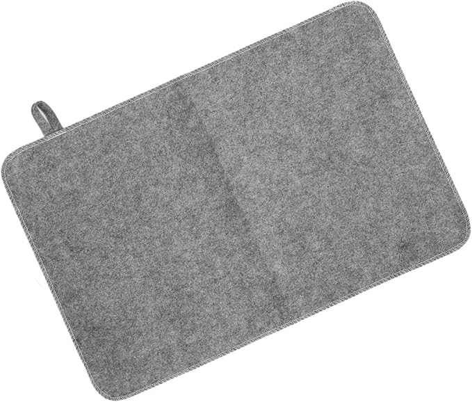 Sauna Mat, Infrared Sauna Accessories, Sauna Mat for Inside Sauna, Felt Sauna Cusion for Sauna Bath House Shower Room