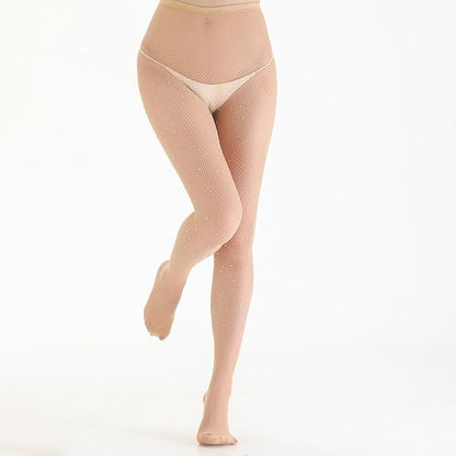 EVERSWE High Waist Fishnet Tights, Thigh High Suspender Stockings