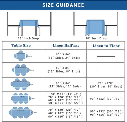 Rectangle Tablecloth - 60 x 84 Inch - Black Rectangular Table Cloth for 5 Foot Table in Washable Polyester - Great for Wedding, Restaurant, Party, Banquet Decoration