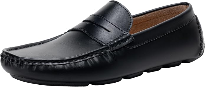 Vostey Men's Loafers Casual Dress Slip On Driving Shoes | Penny Loafers,Lightweight,Flat,Non Slip,All-day Comfort,Daily Wear,Weekend,Beach,Summer,Vacation