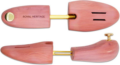 Royal Heritage Men's Cedar Shoe Trees - Ultimate Edition - VALUE-PACK - Grown In USA