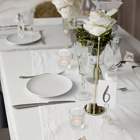 WGV Clear Trendy Pearly Votive Candle Holder 2.7" x 3.15"H, Bubbly Bead Textured Glass Tealight Candleholder, Home Accent Decor, 1 Pc