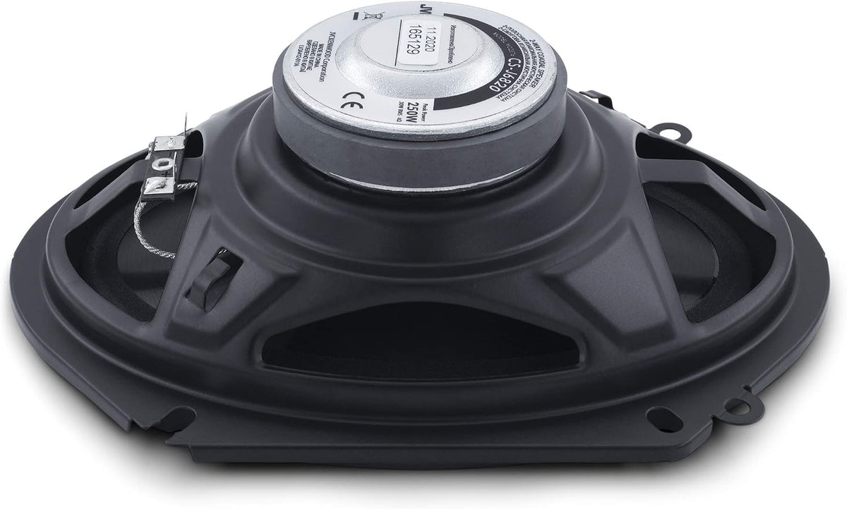 JVC CS-J6930 6" x 8" Car Audio Speaker with 2-Way Coaxial (Black)