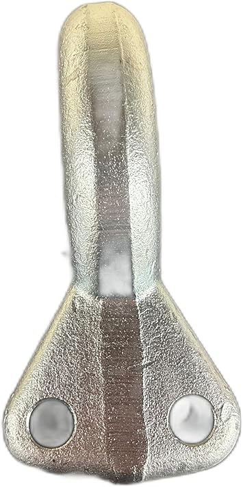 Zinc Plated Steel Pintle Hitch Lunette Ring 3-Inch ID, 24,000 lbs, Channel Mount Required