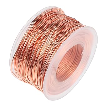 Electroculture Copper Wire for Gardening 18 Gauge 131ft40m Lightweight Easy to Handle DIY Craft Copper Wire