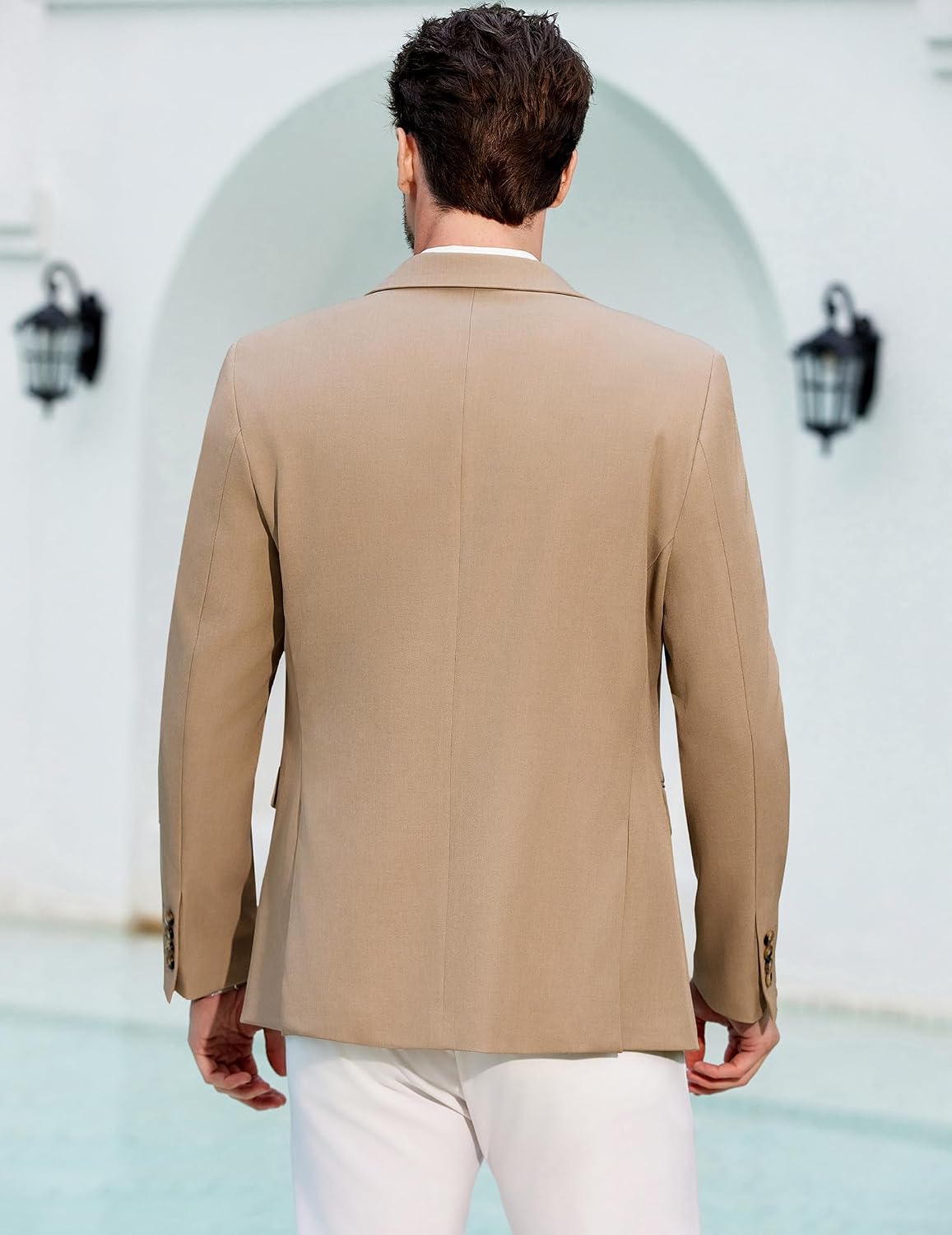COOFANDY Men's Casual Blazer Slim Fit Lightweight Sport Coats One Button Suit Jacket Dress Blazer Jackets