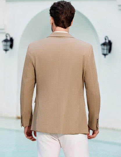 COOFANDY Men's Casual Blazer Slim Fit Lightweight Sport Coats One Button Suit Jacket Dress Blazer Jackets