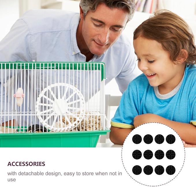 24 Pcs Fence Buckle Cabinet Fasteners Shoe Cabinet Clips Shelving Assembly Buckles Cabinet Buckles Plastic Buckles Plastic Closet Buckles Fixing Buckles Closet Accessories