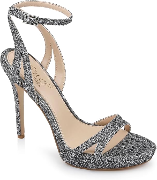 Jewel Badgley Mischka womens Arianna Heeled Sandal