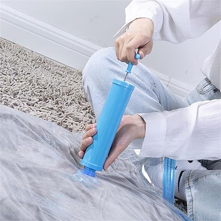Vacuum Hanging Storage Bag Closet Down Pants Storage For Children Girl Boys Bedroom Wardobe