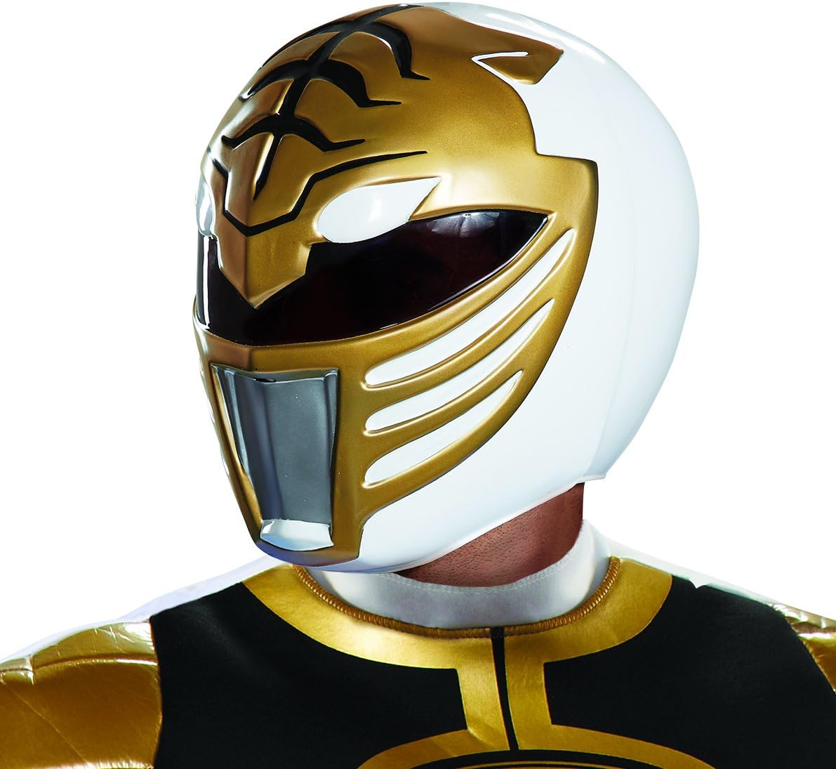 Disguise Men's White Ranger Adult Helmet