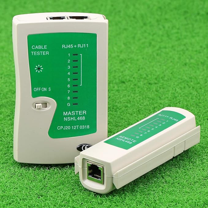 NSHL-468 RJ45 RJ11 RJ12 CAT5 CAT 6 UTP Network Lan Cable Tester Test Tool