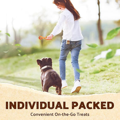 Afreschi Turkey Tendon for Dogs, Dog Treats for Signature Series, All Natural Human Grade Puppy Chew, Ingredient Sourced from USA, Hypoallergenic, Rawhide alternative, 4 Units/Pack Ring (Small)
