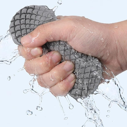 Exfoliating Bath Sponge, 3 Pcs Soft Exfoliating Bath Sponges Set Gentle Dead Skin Remover Reusable Exfoliate Body Scrubber for Adults Women Men Skin Friendly