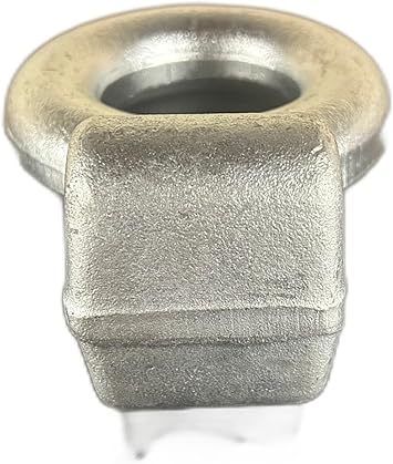 Zinc Plated Steel Pintle Hitch Lunette Ring 3-Inch ID, 24,000 lbs, Channel Mount Required