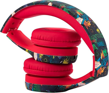 Snug Play Kids Headphones with Volume Limiting for Toddlers (BoysGirls) - Monster Trucks