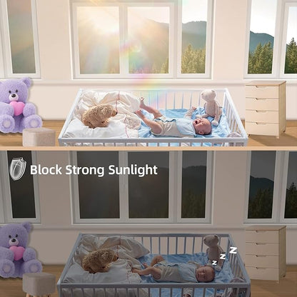 One Way Privacy Window Film Sun Blocking, Heat Blocking Window Tint for Home See Out But Not in, Static Cling  Anti UV, Black-Silver,23.6 Inch x 78.74 Inch