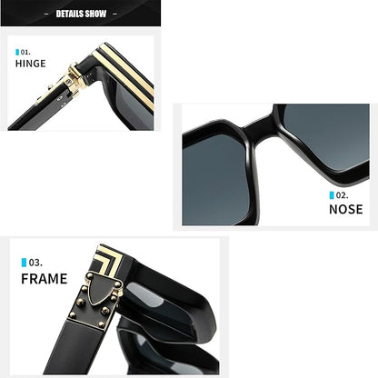 Europe and the United States fashion new sunglasses ins hip hop sunglasses new sunglasses