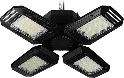MaxLite LED Garage Light with Cord, 54W 120V, 5000K, Black Finish