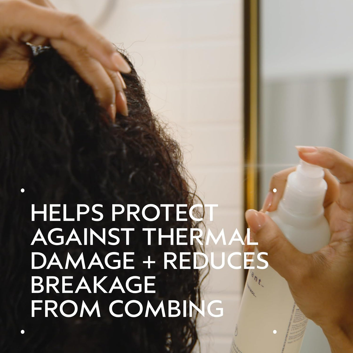 Aveda Brilliant Damage Control | Detangling Spray | Heat Protection Spray | Reduces Damage and Breakage | Jasmine, Rose, Clove Aroma | 8.5 Fl Oz ( No Original Box )