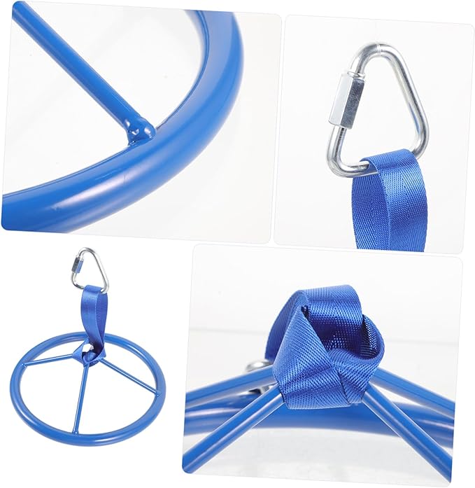 Outdoor Children Fitness Equipment Arm Strength Training Disc Hanging Climbing Training Ninja Wheel 1pcs