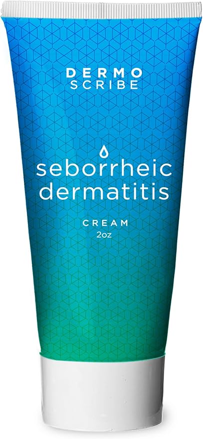 Seborrheic Dermatitis Cream, Eczema Cream, Specifically formulated for application to Itchy Skin, Redness,  Scaling, For Face, Chest  Scalp, 2 oz
