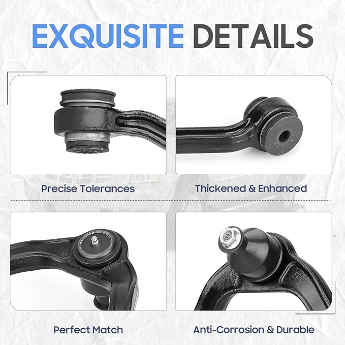 RK80942 Front Upper Control Arm wBall Joint Assembly Replacement for 2002-2006 Cadillac Escalade ESVEXT,Chevrolet,AvalancheExpressSilveradoSuburban 1500Express 2500 GMC SavanaSierraSavana 2500