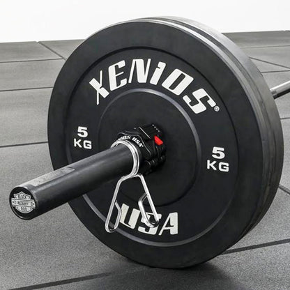 Balelinko Cast Iron 2-Inch Olympic Grip Plate Weight Plate for Strength Training, Weightlifting and Crossfit