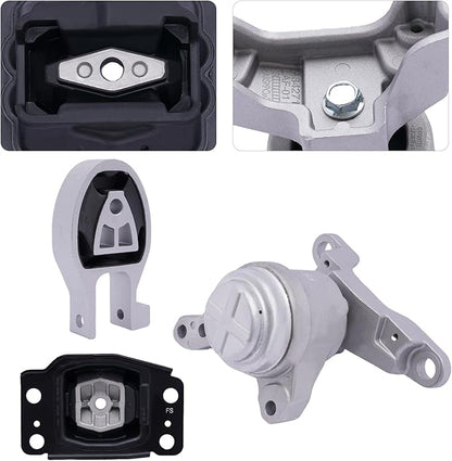 Engine Motor  Trans Mount Set Fits for Ford Fusion 2014-2020 1.5L, 2013-2014 1.6L