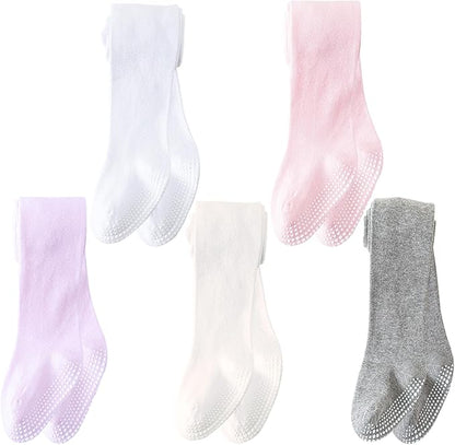 Baby Tights Non Slip Baby Girl Tights Seamless Cotton Pantyhose Toddler Stockings Winter Warm Leggings Non-Skid