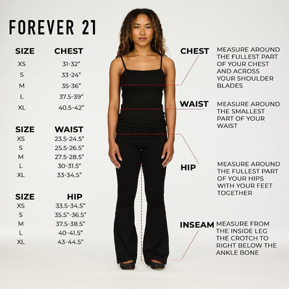 Forever 21 Women's Low Rise Baggy Stretch Denim