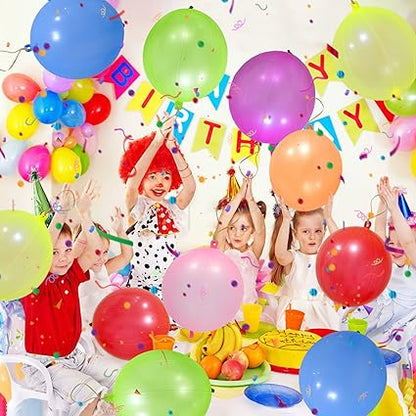 48pcs Punch Balloons, Punching Balloon Party Favors for kids, Neon Bounce Balloons with Rubber Band for Carnival, Fun, Gift Bag Party Favors