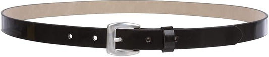 34" (19 mm) Women's Skinny Patent Non Leather Dress Belt