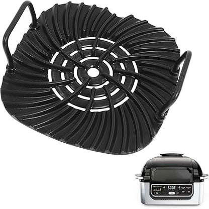 Grill Grate Compatible with Ninja AG301 Foodi, Grill Replacement Parts for Ninja Foodi 5-in-1 Indoor Grill, Non-stick Grill Griddle for Ninja Foodi AG300, AG301C, AG302, AG400, IG301A, IG302Q