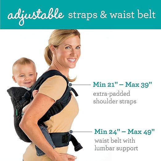 Infantino Flip Advanced 4-in-1 Convertible Carrier - gray, one size