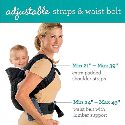 Infantino Flip Advanced 4-in-1 Convertible Carrier - gray, one size