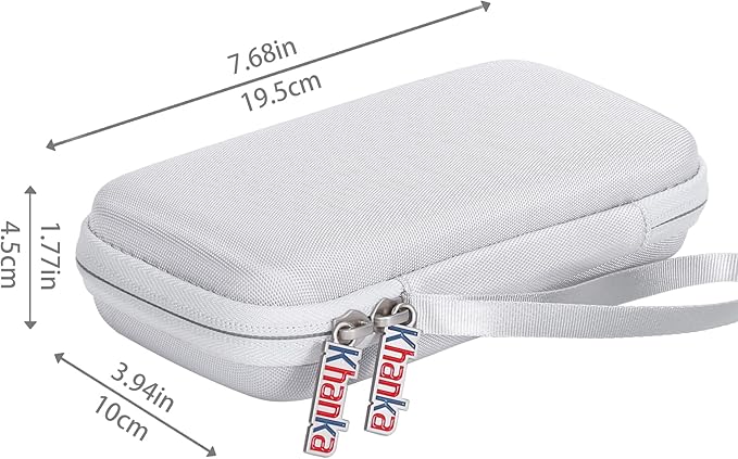 Khanka Hard Travel Case Replacement for Texas Instruments TI-30XIIS Scientific Calculator, Case Only (White)