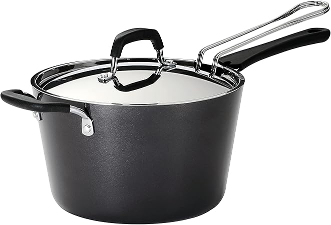 Tramontina Deeper Fryer wHelper Handle Nonstick 5.5 Qt, 80106003DS