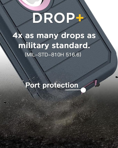 AICase for iPhone 14/13 Case,Heavy Duty Drop Protection Full Body Rugged Shockproof/Drop Proof/Dust Proof Military Protective Tough Durable Cell Phone Cover for iPhone 14/13 6.1"_5