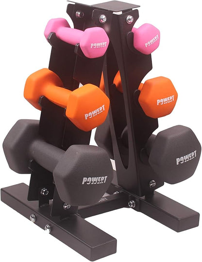 HEX Neoprene Dumbbell Coated Colorful Hand Weights in Pair