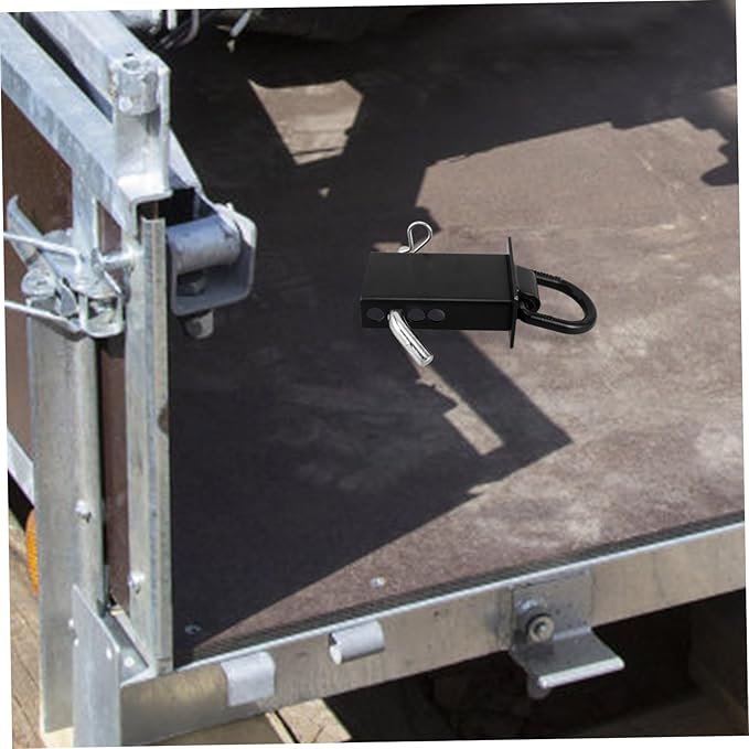 Zerodeko Heavy Duty D Rings for Trailer Tie Downs Durable Stake Pocket Anchors for Secure Cargo Attachment Versatile Metal Lashing Rings for Trucks and Trailers Wear Design