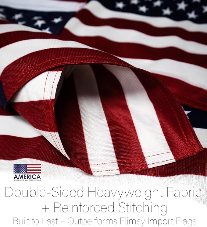 American Flag For Car Window With Clip Pole Mount Truck Rod Auto Accessories Decorations For 4th Of July 911 USA Poster Sign Sports Fans Gift Patriotic Decor