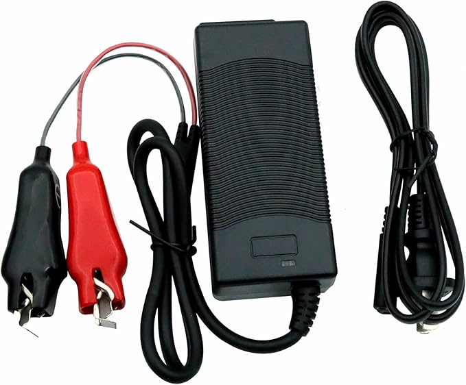 Electric Fishing Reel Lithium Battery Charger,Alligator Clip Charger,Output:16.8V- 3.0A