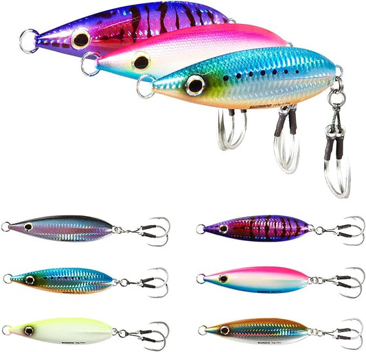 Shimano Butterfly Flat-Fall Fishing Jig; 80G; Chart White