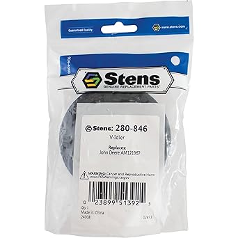 Stens V Idler 280-846 Compatible withReplacement For John Deere LT133, LT150, LT155, LT160, LT170, LT180, LT190, STX38, STX46 model lawn tractors AM121967, AM107334