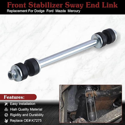 K7275 Sway Bar Link - Front Stabilizer End Link Compatible with 1994-2001 Dodge Ram 1500/2500/3500?1995-2010 Ford Explorer?2001-2010 Ford Explorer Sport Trac?1998-2011 Ford Ranger